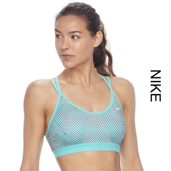 Nike Other - NWT [nike] Teal Dri-Fit Light Support Sports Bra